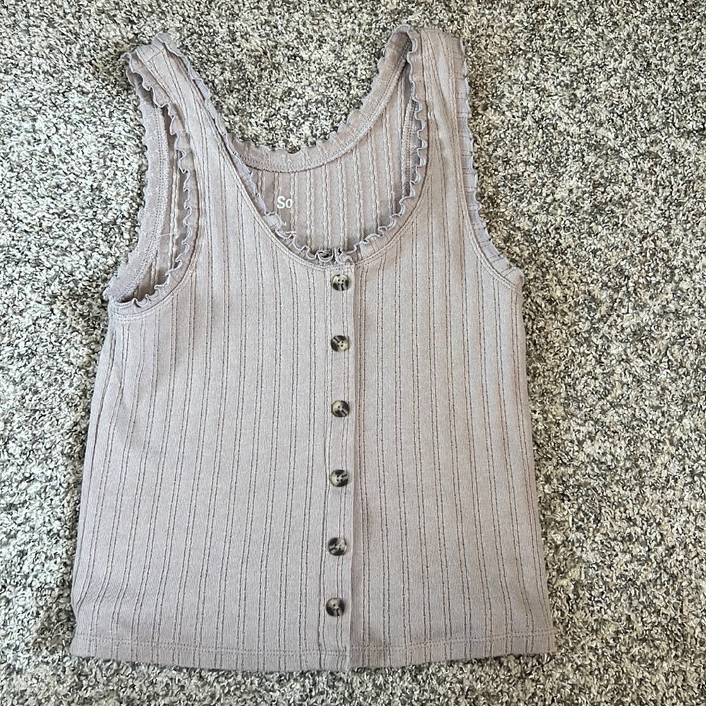 Purple tank top